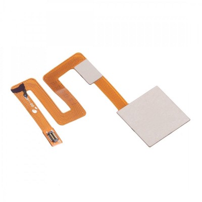 Fingerprint Sensor Flex Cable For Xiaomi Redmi Note 4 White By - Maxbhi Com