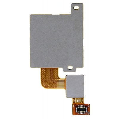 Fingerprint Sensor Flex Cable For Xiaomi Mi A1 White By - Maxbhi Com