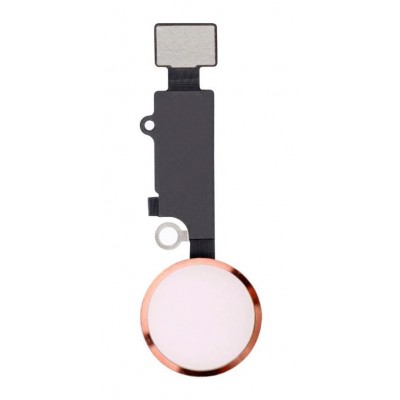 Home Button Complete For Apple Iphone 7 Plus Rose Gold By - Maxbhi Com