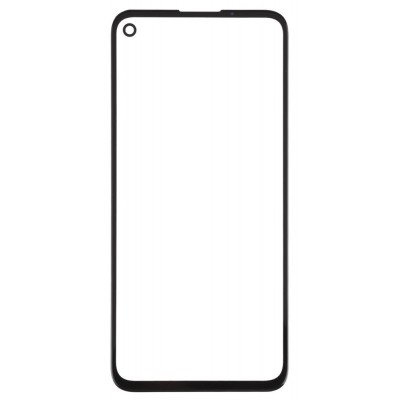 Replacement Front Glass For Google Pixel 4a Black By - Maxbhi Com