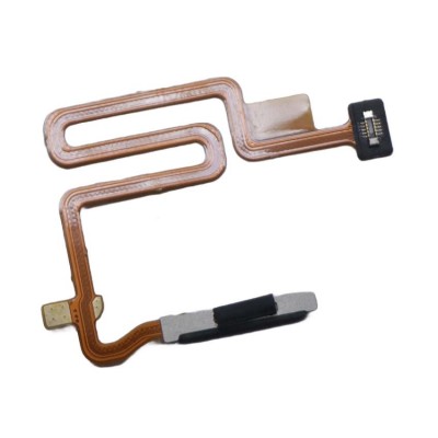 Fingerprint Sensor Flex Cable For Realme Narzo 30 Pro 5g Black By - Maxbhi Com