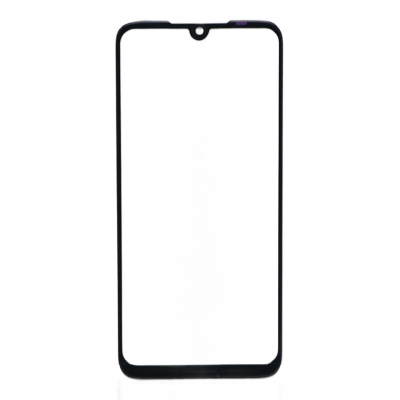 Replacement Front Glass For Xiaomi Redmi Note 7 Black By - Maxbhi Com