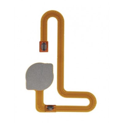 Fingerprint Sensor Flex Cable For Xiaomi Redmi Note 8 White By - Maxbhi Com