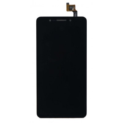 Lcd With Touch Screen For Intex Aqua Star 4g Black By - Maxbhi Com