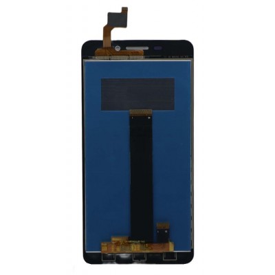 Lcd With Touch Screen For Intex Aqua Star 4g White By - Maxbhi Com