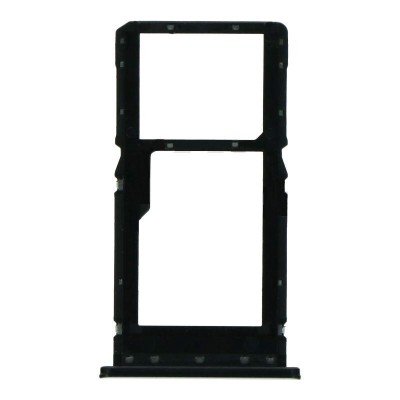 Sim Card Holder Tray For Xiaomi Redmi Note 6 Pro Black - Maxbhi Com