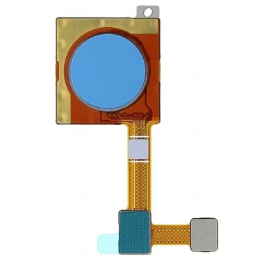 Fingerprint Sensor Flex Cable For Xiaomi Mi A2 Blue By - Maxbhi Com