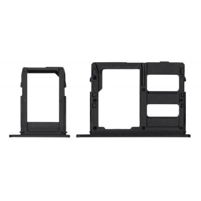 Sim Card Holder Tray For Samsung Galaxy A6 Plus 2018 Black - Maxbhi Com
