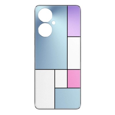 Back Panel Cover For Tecno Camon 19 Pro White - Maxbhi Com