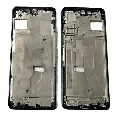 Lcd Frame Middle Chassis For Tecno Camon 19 Pro Black By - Maxbhi Com