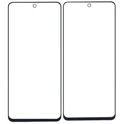Replacement Front Glass For Tecno Camon 19 Pro Black By - Maxbhi Com