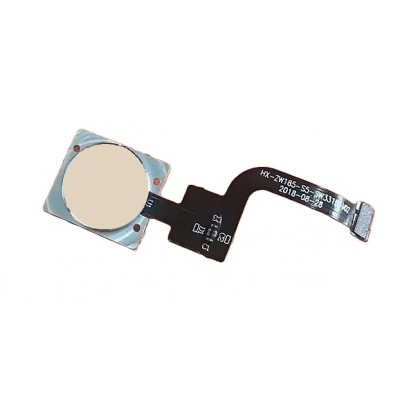 Fingerprint Sensor Flex Cable For Homtom H5 Gold By - Maxbhi Com