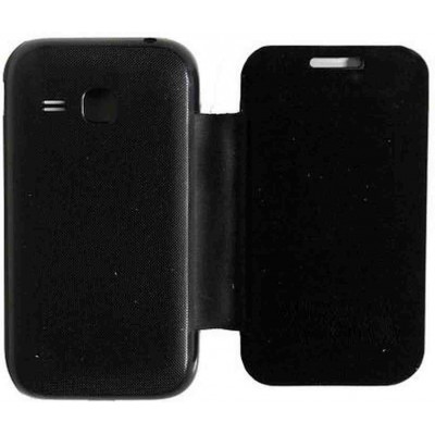 Flip Cover for Samsung Champ Deluxe Duos - Black