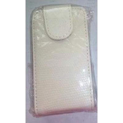 Flip Cover for Samsung E2652W Champ Duos - White
