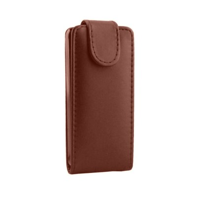 Flip Cover For Samsung C3300k Champ Brown By - Maxbhi Com