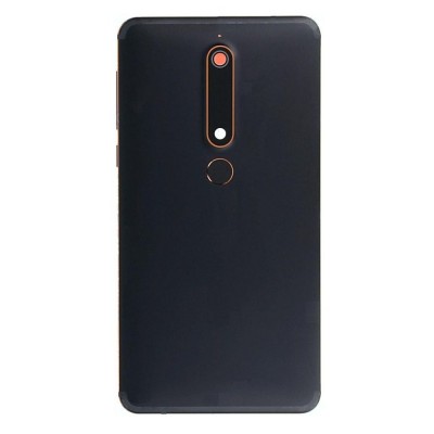 Back Panel Cover For Nokia 6 1black - Maxbhi Com