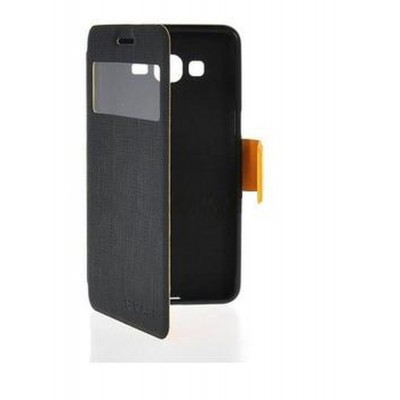 Flip Cover for Samsung G530FZ with dual SIM - Grey