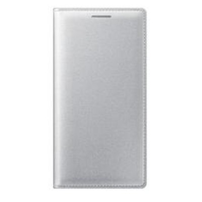 Flip Cover for Samsung Galaxy A3 - Platinum Silver