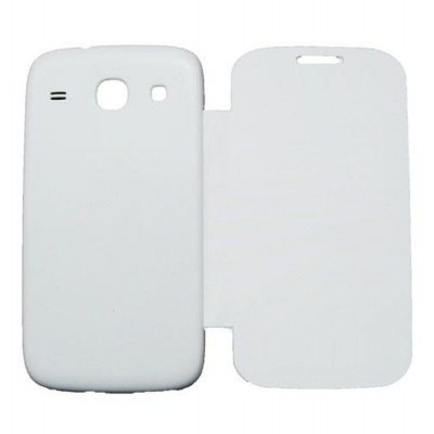 Flip Cover for Samsung Galaxy Core I8260 - Chic White