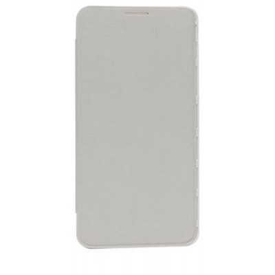 Flip Cover for Samsung Galaxy Mega 2 Duos SM-G7508Q with dual SIM - White