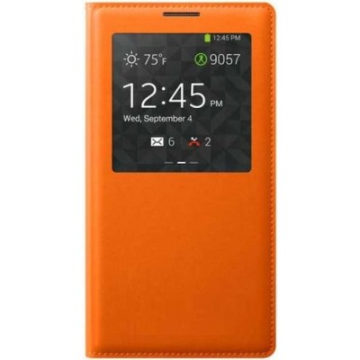 Flip Cover for Samsung Galaxy Note 4 - Orange