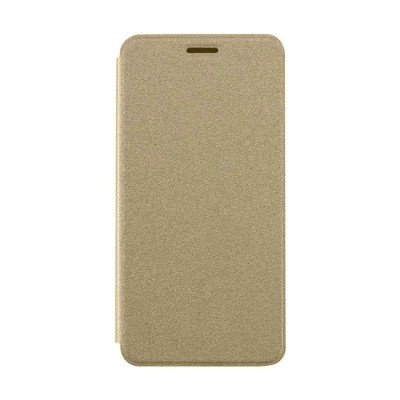 Flip Cover For Samsung Galaxy Alpha Gold By - Maxbhi Com