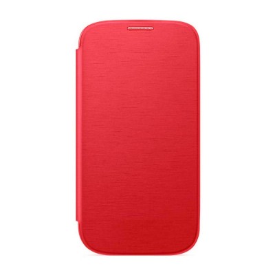 Flip Cover For Samsung Galaxy Mega I9152 With Dual Sim Red - Maxbhi Com