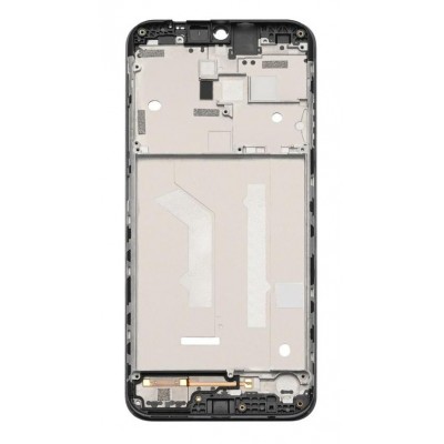 Lcd Frame Middle Chassis For Motorola Moto E7 Plus Black By - Maxbhi Com