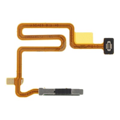 Fingerprint Sensor Flex Cable For Oppo A74 5g Black By - Maxbhi Com