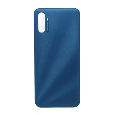 Back Panel Cover For Realme C3 Blue - Maxbhi Com
