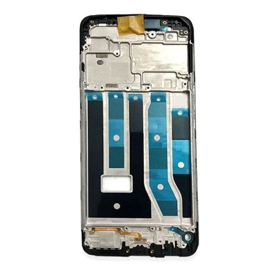 Lcd Frame Middle Chassis For Oppo A31 2020 Black By - Maxbhi Com