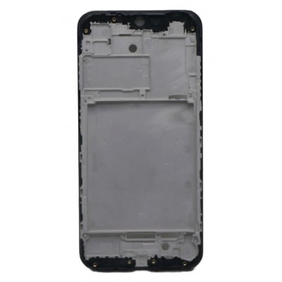 Lcd Frame Middle Chassis For Samsung Galaxy M01 Black By - Maxbhi Com