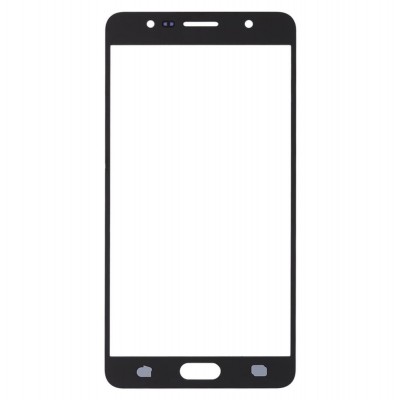 Replacement Front Glass For Samsung Galaxy J7 Max Black By - Maxbhi Com