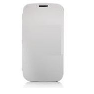 Flip Cover for Samsung Corby Colours S3653IK - White