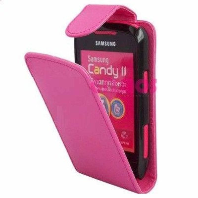 Flip Cover for Samsung Corby II S3850 - Pink