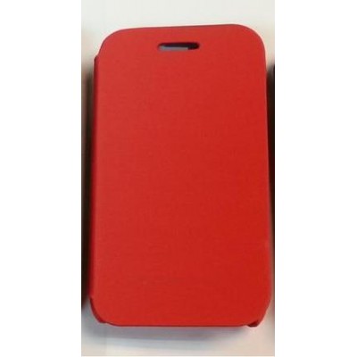 Flip Cover for Samsung Galaxy Ace - Red