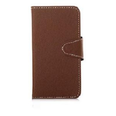 Flip Cover for Samsung Galaxy E5 - Brown