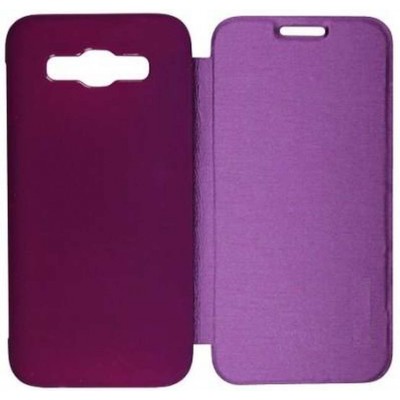 Flip Cover for Samsung Galaxy E5 - Purple