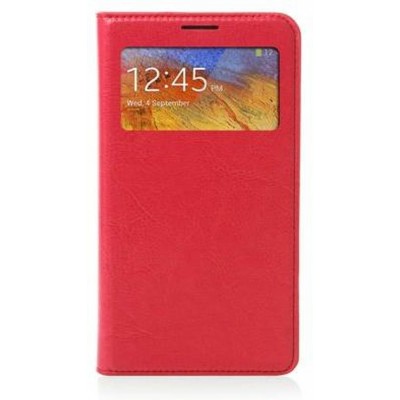 Flip Cover for Samsung Galaxy Note 3 LTE - Red