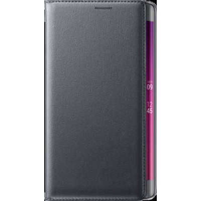 Flip Cover for Samsung Galaxy Note Edge - Black