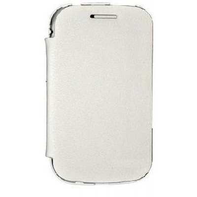 Flip Cover for Samsung Galaxy Pop CDMA - White