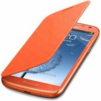 Flip Cover for Samsung Galaxy Pop SHV-E220 - Orange