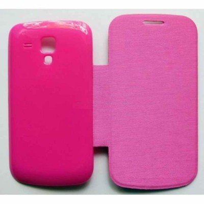 Flip Cover for Samsung Galaxy S Duos 2 S7582 - Pink