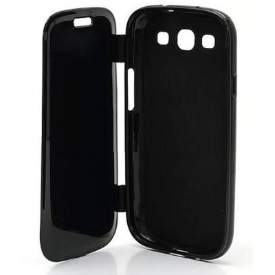 Flip Cover for Samsung Galaxy S III I747 - Black