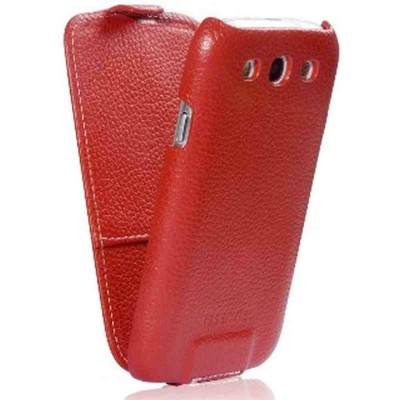 Flip Cover for Samsung Galaxy S3 Slim - Red