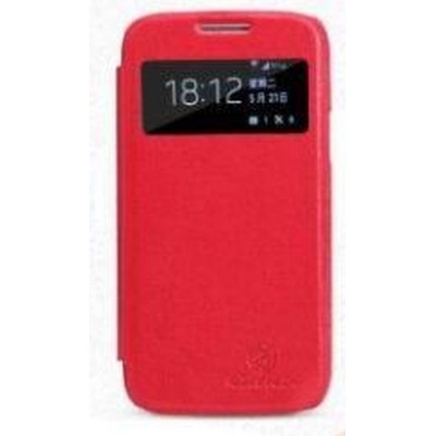 Flip Cover for Samsung Galaxy S4 Mini LTE - Red