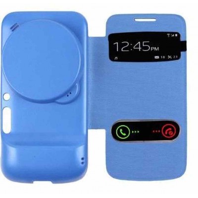 Flip Cover for Samsung Galaxy S4 zoom SM-C1010 Dynamic Black