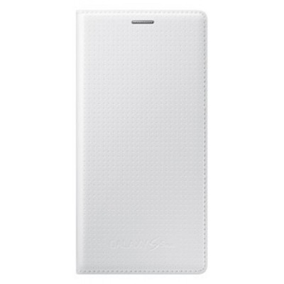 Flip Cover for Samsung Galaxy S5 mini Duos - Shimmery White