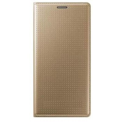Flip Cover for Samsung Galaxy S5 mini Duos SM-G800H - Copper Gold