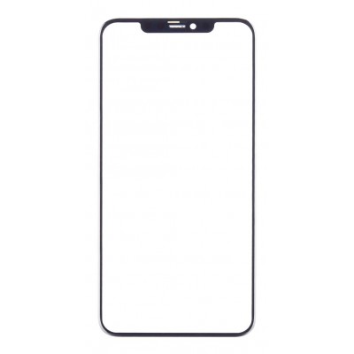 Replacement Front Glass For Apple Iphone 11 Pro Max Silver By - Maxbhi Com